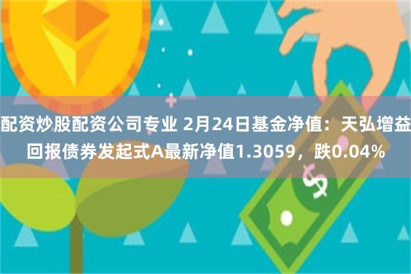 配资炒股配资公司专业 2月24日基金净值：天弘增益回报债券发起式A最新净值1.3059，跌0.04%