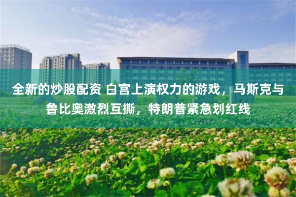 全新的炒股配资 白宫上演权力的游戏，马斯克与鲁比奥激烈互撕，