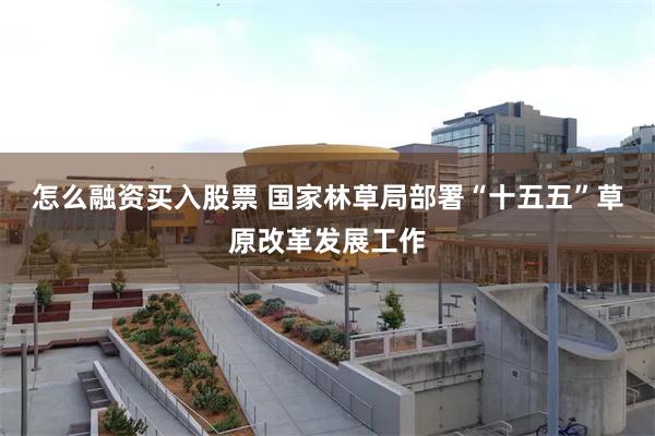 怎么融资买入股票 国家林草局部署“十五五”草原改革发展工作